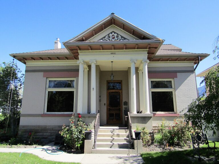 A historic house built in 1906 in Provo, Utah